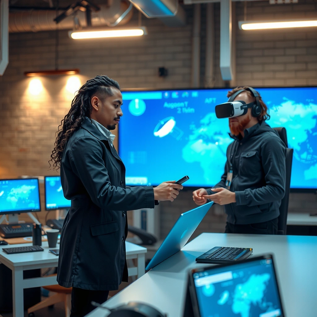 Especialistas en IA y realidad virtual